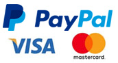 We accept PayPal/credit/debit cards We accept PayPal/credit/debit cards